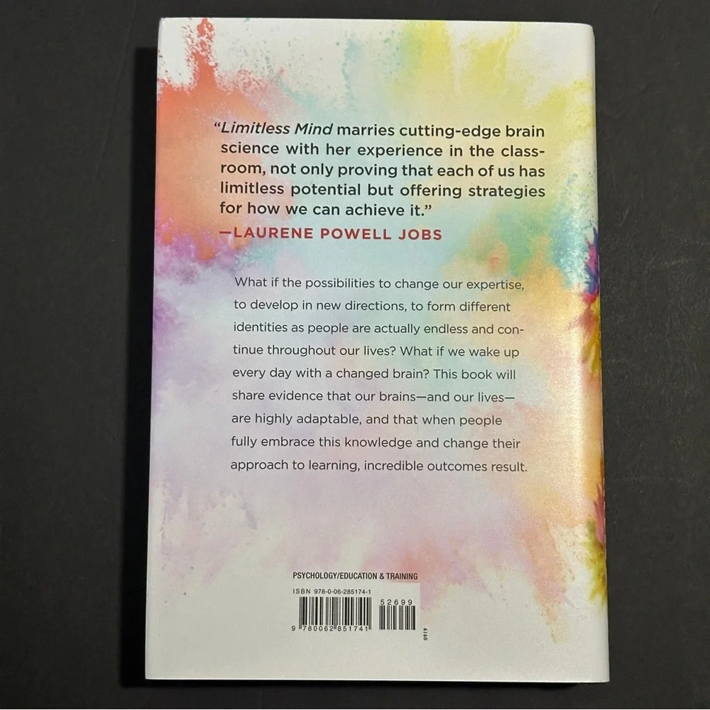 Limitless Mind by Jo Boaler | Self-Help, Neuroscience | Hardcover Book - Picture 2 of 9